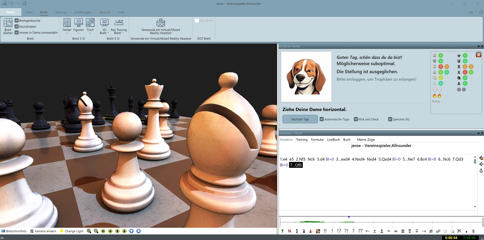Fritz 21 — 3D-Brett (Ansicht 2)